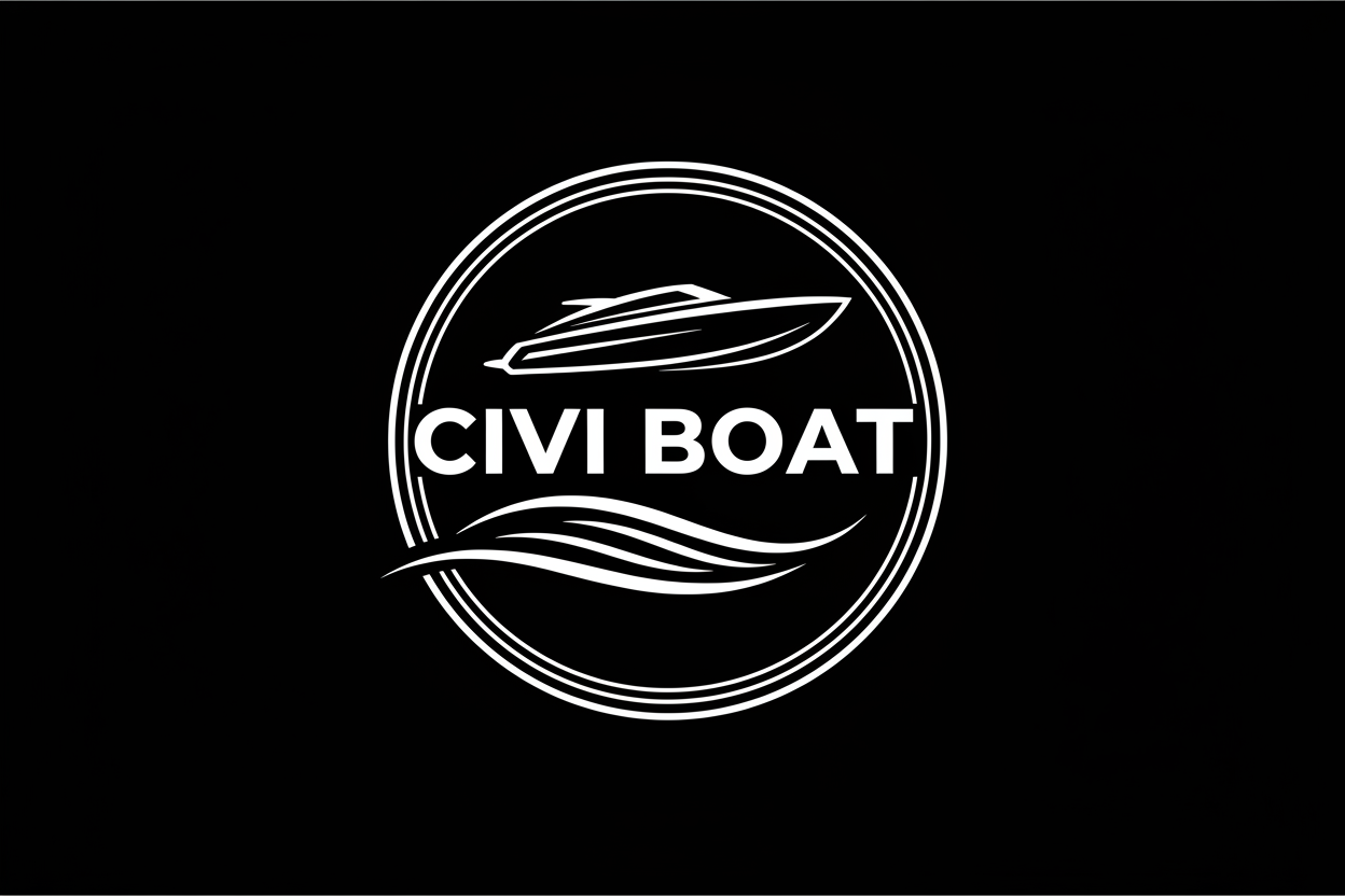 Civi Boat Logo Transparent